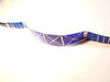 Royal Blue Fire Opal 950 Sterling Silver Chain Bracelet Designed