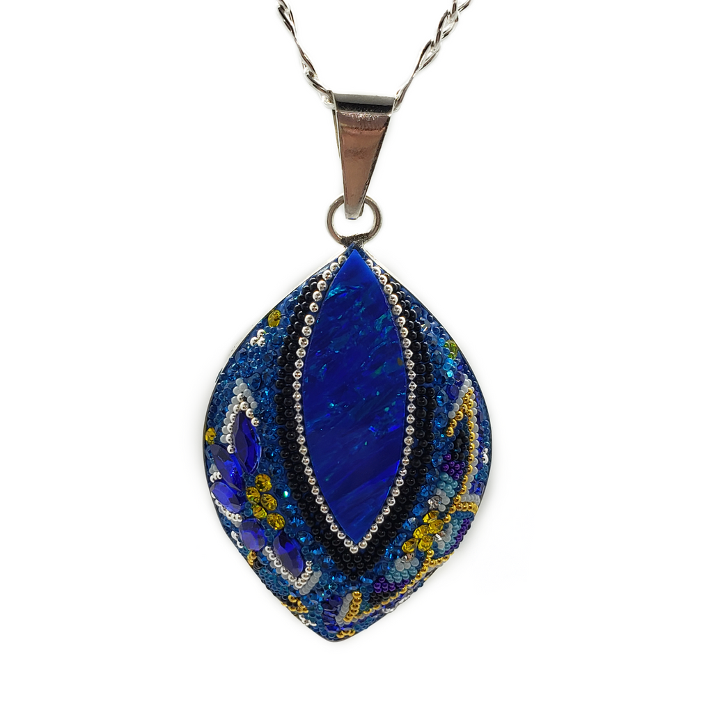 Crystals Pendant Oval Opal Sterling Silver Charm – Raphaelos Jewelry