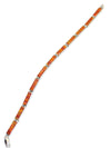 Orange Fire Opal Sterling Silver Tennis Bracelet