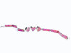 Pink Hearts Bracelet Fire Opal 950 Sterling Silver Jewelry Tennis Bracelet