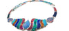 Multicolor Fire Opal Necklace Jewelry Unique Sterling Silver Elegant