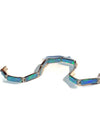 Owyhee Lightest Blue Fire Opal Tennis Bracelet