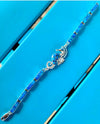 Blue Seahorse Fire Opal Designer Bracelet Sterling Silver Jewelry Exclusive Raphaellos